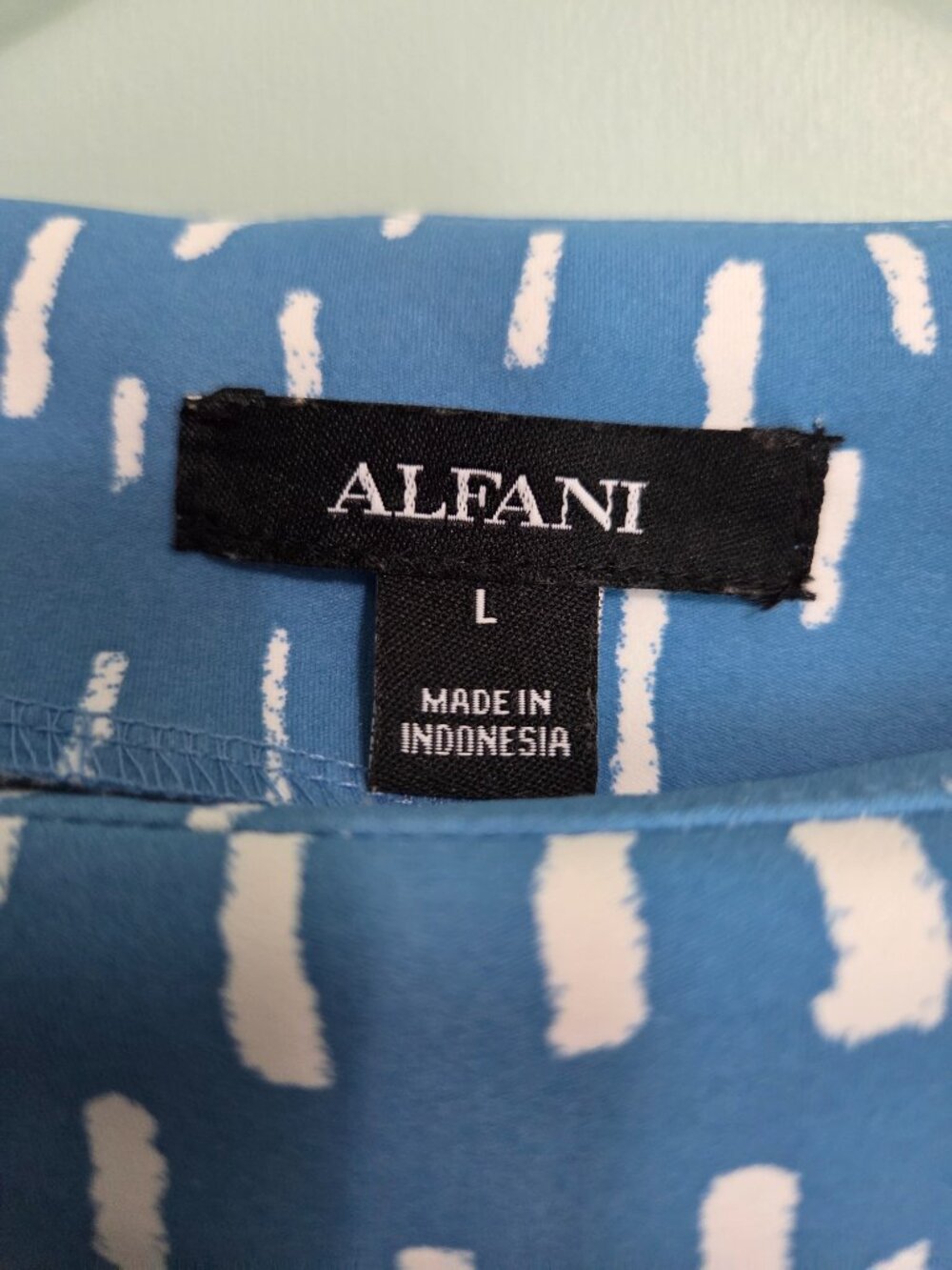 ALFANI Side Ruching Boat Neck Top - Picture 3 of 4